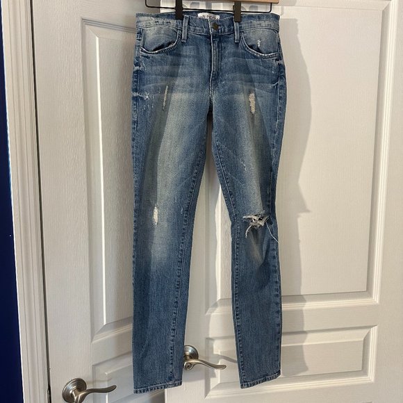 Wildfox Denim - EUC - Wild Fox Jeans - Marianna Mid-Rise Skinny - Size 27 - Color/Fallen